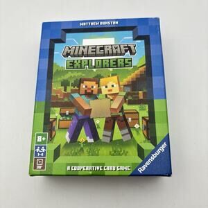 Minecraft Explorers Game Family Games by Ravensburger. Complete. VG Condition